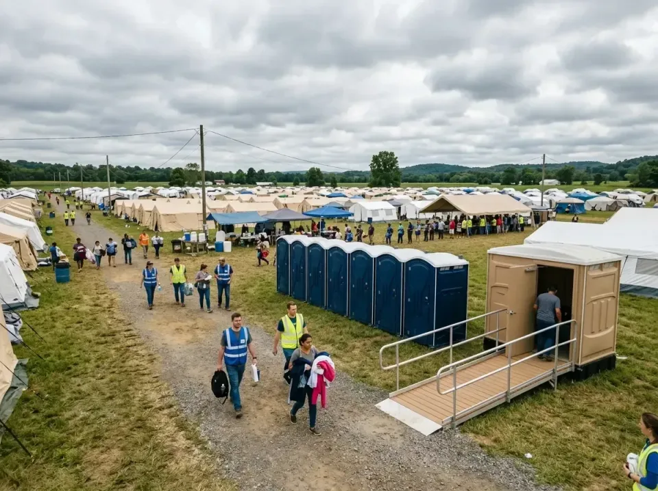 disaster-relief-camp-restrooms-010 — frequently asked questions, Dumpster & Portable Bathrooms Rental in Chester, VA
